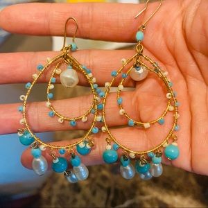 Vintage dangling earrings